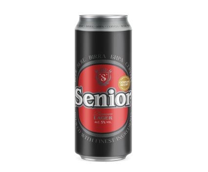 Бира Senior Premium Lager 5% 500мл S