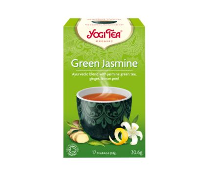 Био сутрешен чай Зелен жасмин Yogi Tea 17 пак.