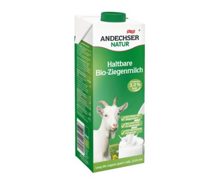 Био Козе Прясно Мляко Andechser UHT 3% 1 л 