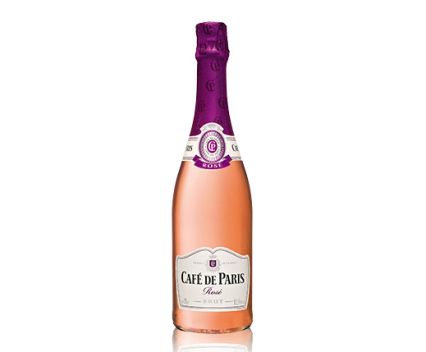 Пенливо вино Cafe de Paris Rose Brut 0.75л