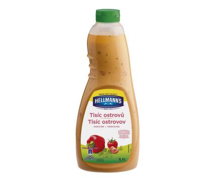 Салатен дресинг Хиляда острова Hellmann's 1 л