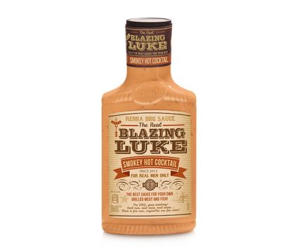 Опушен лют барбекю сос Remia Blazing Luke 450 г