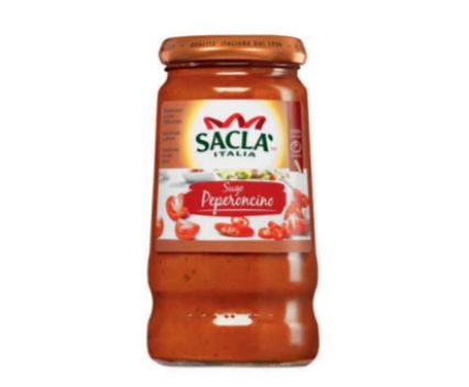 Доматен пикантен сос за паста Пеперончино Sacla 420гр