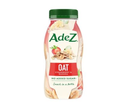 Смути AdeZ Awesome Oat Strawberry & Banana 250мл