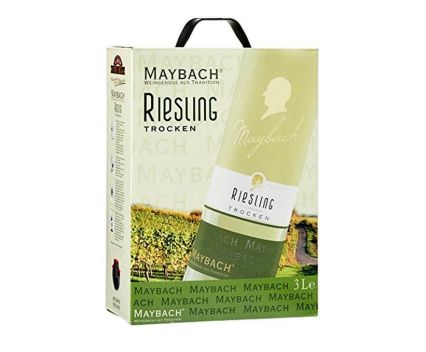 Бяло Вино Riesling Maybach Trocken Кутия 3 л