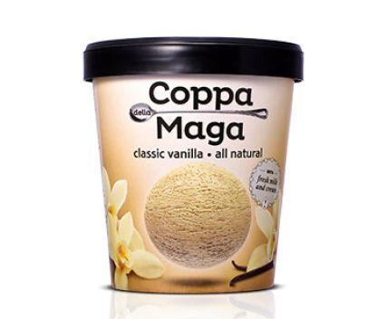 Сладолед Coppa della Maga Класическа ванилия 125мл
