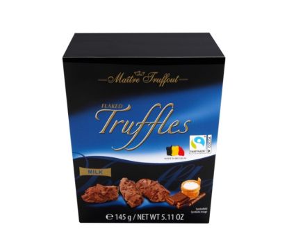 Шоколадови трюфели с пълнеж от млечен крем Maitre Truffout 145гр