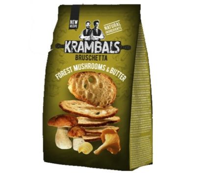 Брускети Krambals Forest Mushrooms & Butter 70 г
