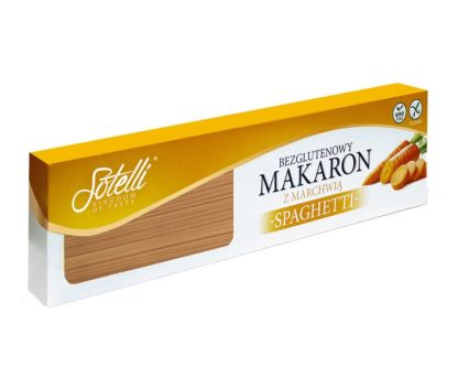 Безглутенови спагети Sotelli с морков 400гр