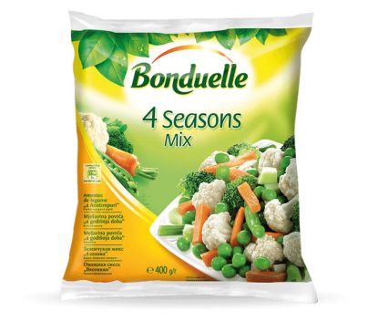 Зеленчуков Микс 4 Seasons Bonduelle Замразен 400 г