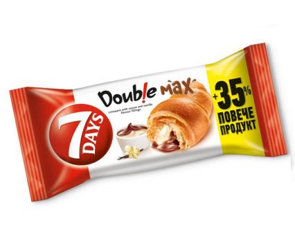 Кроасан Какао и Ванилия 7 Days Double Max 92 г