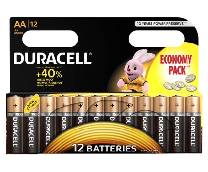 Батерии АА Duracell 12 бр