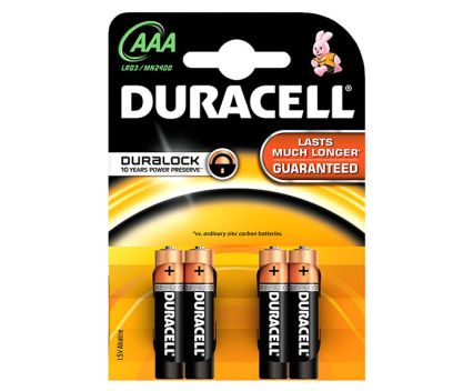 Батерии Duracell Basic AAA 4 бр
