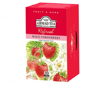 Чай Ahmad Tea Wild Strawberry 20 бр