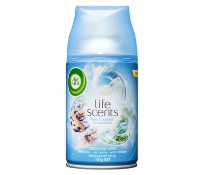 Пълнител за ароматизатор Air Wick Life Scents тюркоазен оазис 250мл