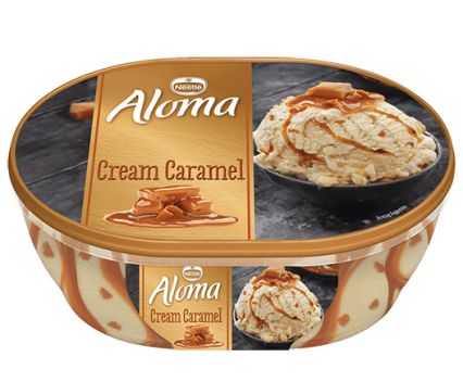 Сладолед Aloma Крем карамел 490 г