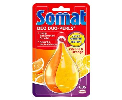 Ароматизатор за съдомиялна машина Somat лимон и портокал