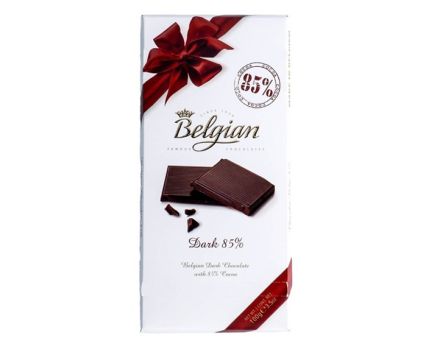 Белгийски черен шоколад 85% Belgian 100 г
