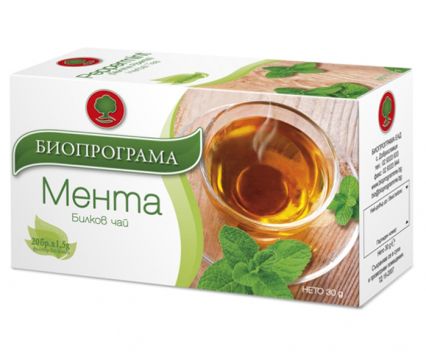 Чай Биопрограма Мента 20 бр