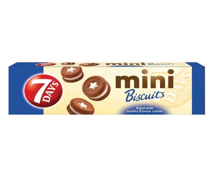 Бисквити 7 Days Mini Ванилия 100 г