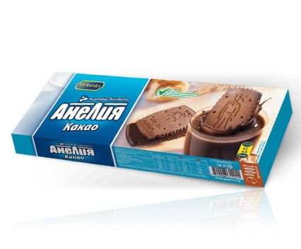 Бисквити с шоколад и какао Анелия 200 г