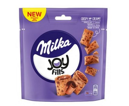 Бисквити възглавнички Milka Joy fills 90 г