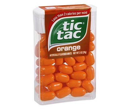 Бонбони Tic Tac Orange 18 г