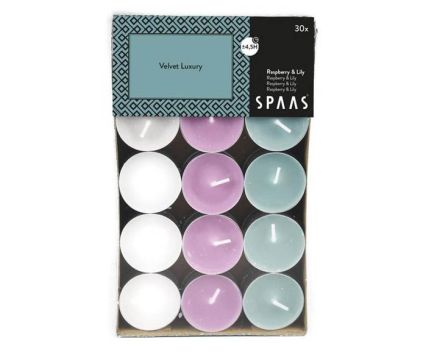 Чаени свещи Spaas Velvet Luxury 30 бр