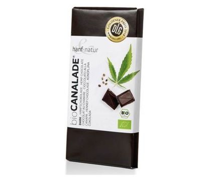БИО Черен шоколад с коноп Hanf & Natur 100 г