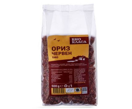 Био червен ориз Био Класа 500гр 