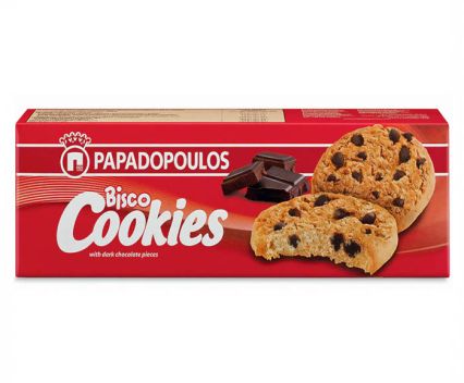 Бисквити Cookies с парченца шоколад 180 г