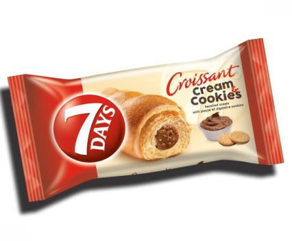 Кроасан Cream Cookies Hazelnut 7 Days Max 92 г
