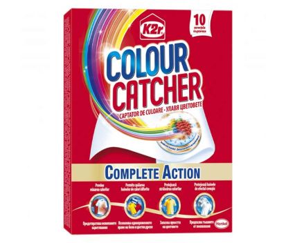 Цветоулавящи кърпички за цветно пране K2R 10бр