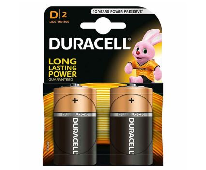 Батерии Duracell Basic D 2 бр