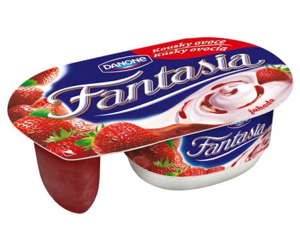 Данон Фантазия ягоди 122 г