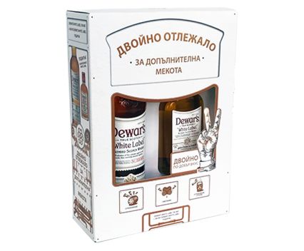 Уиски Dewar's Двойно отлежало 0.7 л + 0.2 л