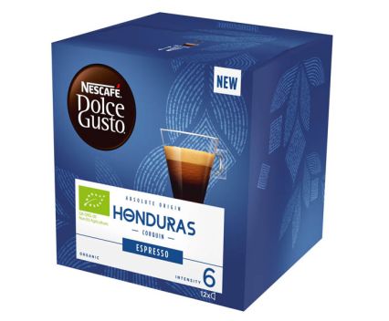  NESCAFE Dolce Gusto Био Honduras Corquin Espresso капсули, 12 напитки