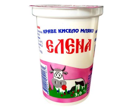 Кисело мляко Елена 3.6% 400гр