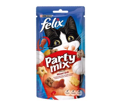 Лакомство за Котки Felix Party Mix Grill 60 г