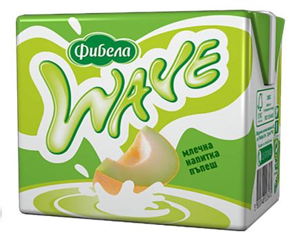 Млечна Напитка Фибела Wave Пъпеш 500 мл