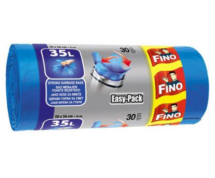 Торби за смет с дръжки Fino Easy Pack 35 л 30 бр