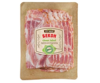 Бекон Fit Meat Clean Label слайс Без Е 150 г