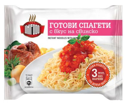 Инстантни спагети - свинско UniFood 70 г