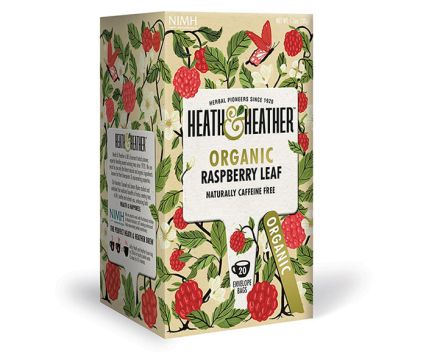 Био чай Heath & Heather с листа от малина 20бр х 1,5г