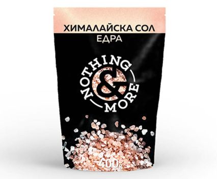 Хималайска сол едра Nothing More 400 г