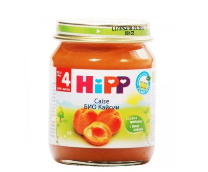 Плодово Пюре HIPP Био Кайсии след 4-тия месец 125 г