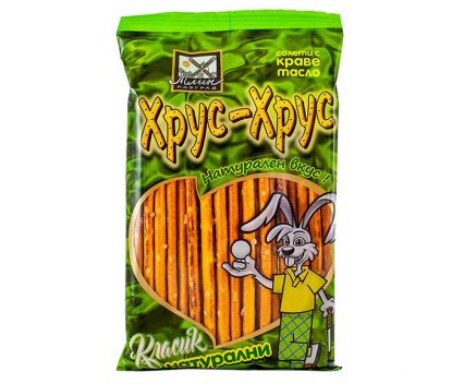 Солети Хрус-Хрус Натурални с Краве Масло 60 г