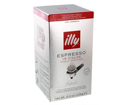 Кафе Капсули illy Medium Roast Espresso Филтърни Дози 18 бр