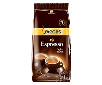 Кафе на Зърна Jacobs Espresso Coffee Beans 1 кг