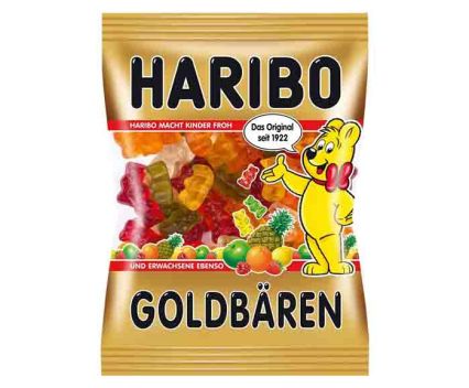 Желирани Бонбони Златни Мечета Haribo 100 г
